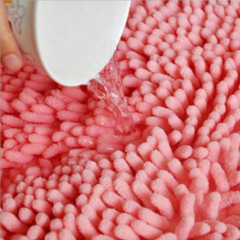 Противоскользящий водопоглощающий коврик для ванной комнаты в форме сердца, ковер