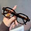 Оправа для очков в стиле ретро в Корее для студентов, прозрачные большие компьютерные очки для женщин и мужчин, блокирующие синий свет, оправа для очков