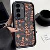 Чехол для телефона Samsung Galaxy S25 S24 S23 S22 S21 S20 FE Ultra Plus Note 20 с рождественской тематикой и изображением трости S25FE, противоударный чехол