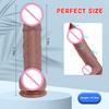 Реалистичный дилдо на присоске, стимулятор клитора и точки G, анальная пробка, пенис, секс-игрушки для взрослых для женщин, мастурбация, мужской мягкий дик