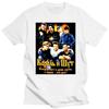 Ретро Король и Шут Футболка Мужская Хлопковая Футболка с Коротким Рукавом Российская Хоррор Панк Группа Футболка Король и Шут Одежда
