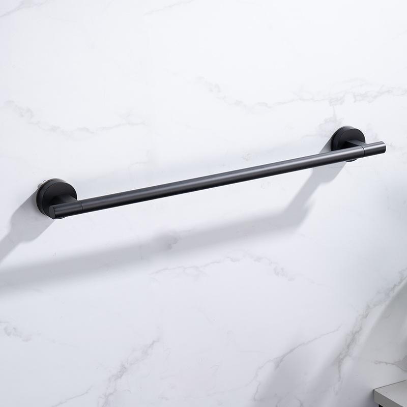 No Drilling Stainless Steel Eco-Friendly 3-Year Warranty Bathroom Accessory Suction Cup Single Towel Bar Towel Holder Rack