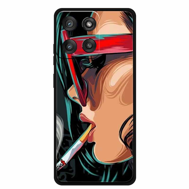 For Moto G Stylus 5G 2025 Funda Soft TPU Silicone Back Covers for Moto G Stylus 5G 2025 Black Bumper Back Coque G Stylus 5G 2025