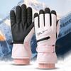 Waterproof Women Ski Gloves Thick Warm Fleece Mittens Multifunction Winter Skiing Gloves  Cycling
