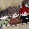 Niannyyhouse 10cm-15cm 20cm Plush Clothes, Turtleneck Sweater, Cotton Doll Clothes, Dress-Up (Light Brown, 20cm)