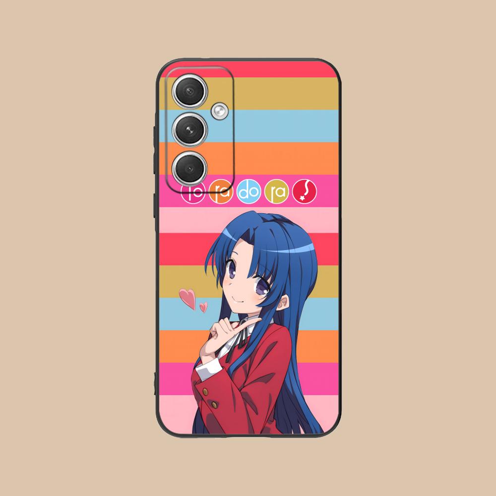 Toradora Kawashima Mobile Phone Case for Samsung Galaxy S26 S25 S24 S23 S22 S21 S20 Note20 Plus FE Ultra Colorful Cover Luxury