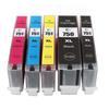 Printer Ink Cartridge Set Fluent Clear Printing Robust Ink Cartridge Replacement for PIXMA MG5470
