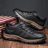 New Fashion Autumn Men Leather Shoes Brogue Casual Safety Shoes Men Genuine Leather Shoes Work Business Casual Sneakers Size 48