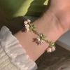 Винтажный французский дизайн Mori Lily Of The Valley жемчужный браслет ювелирные изделия ручной работы браслет серии Forest для женщин ювелирные изделия