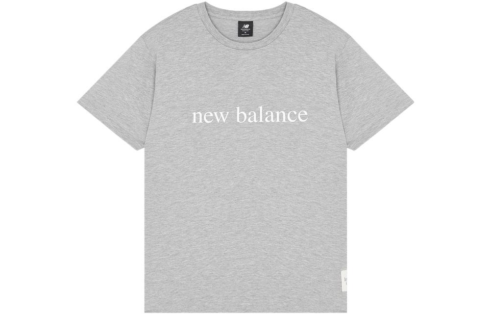 Men's T-Shirt New Balance SS23 Set in Sleeve T Shirt Men's Gray