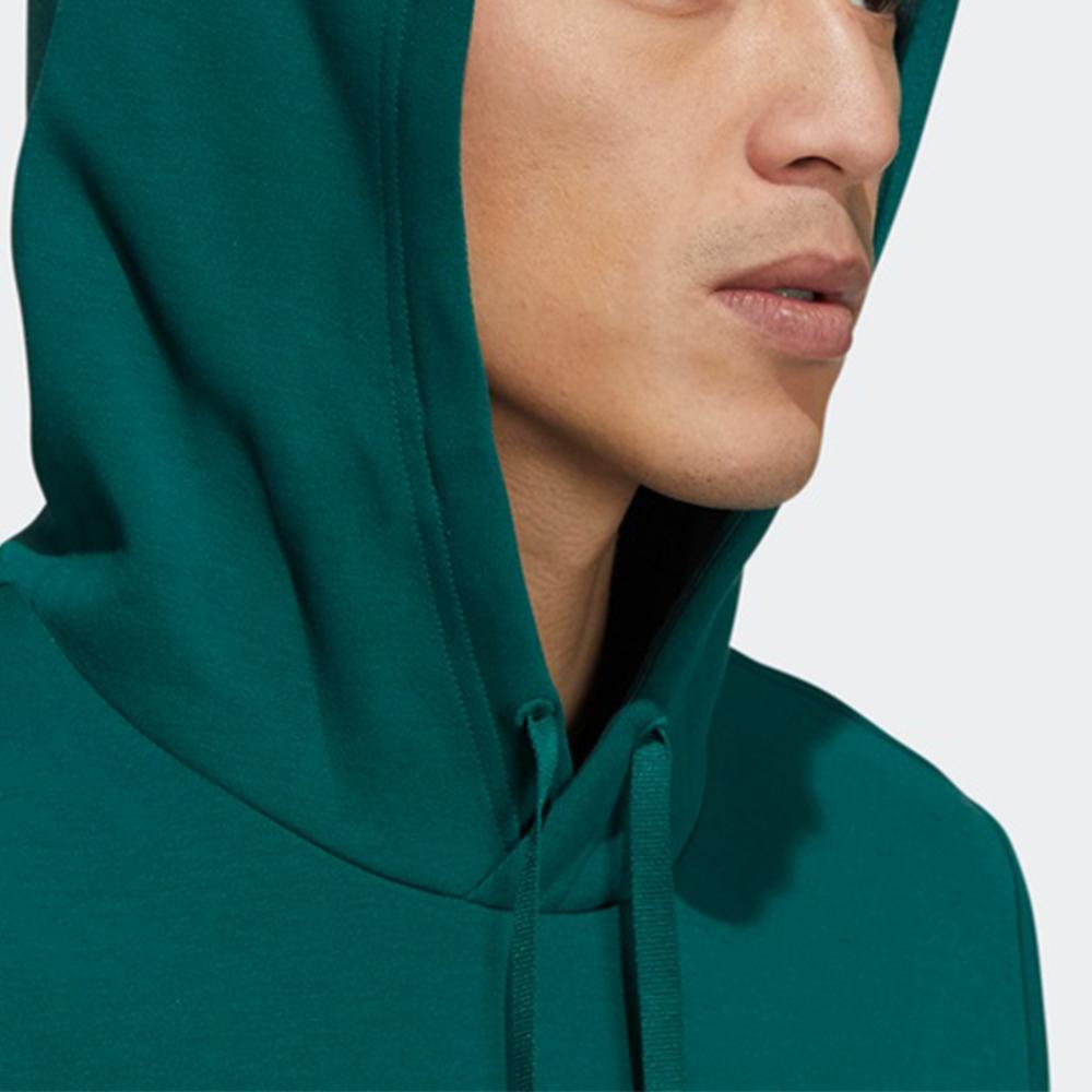adidas Мужская спортивная толстовка с логотипом на спине, зеленая H39273