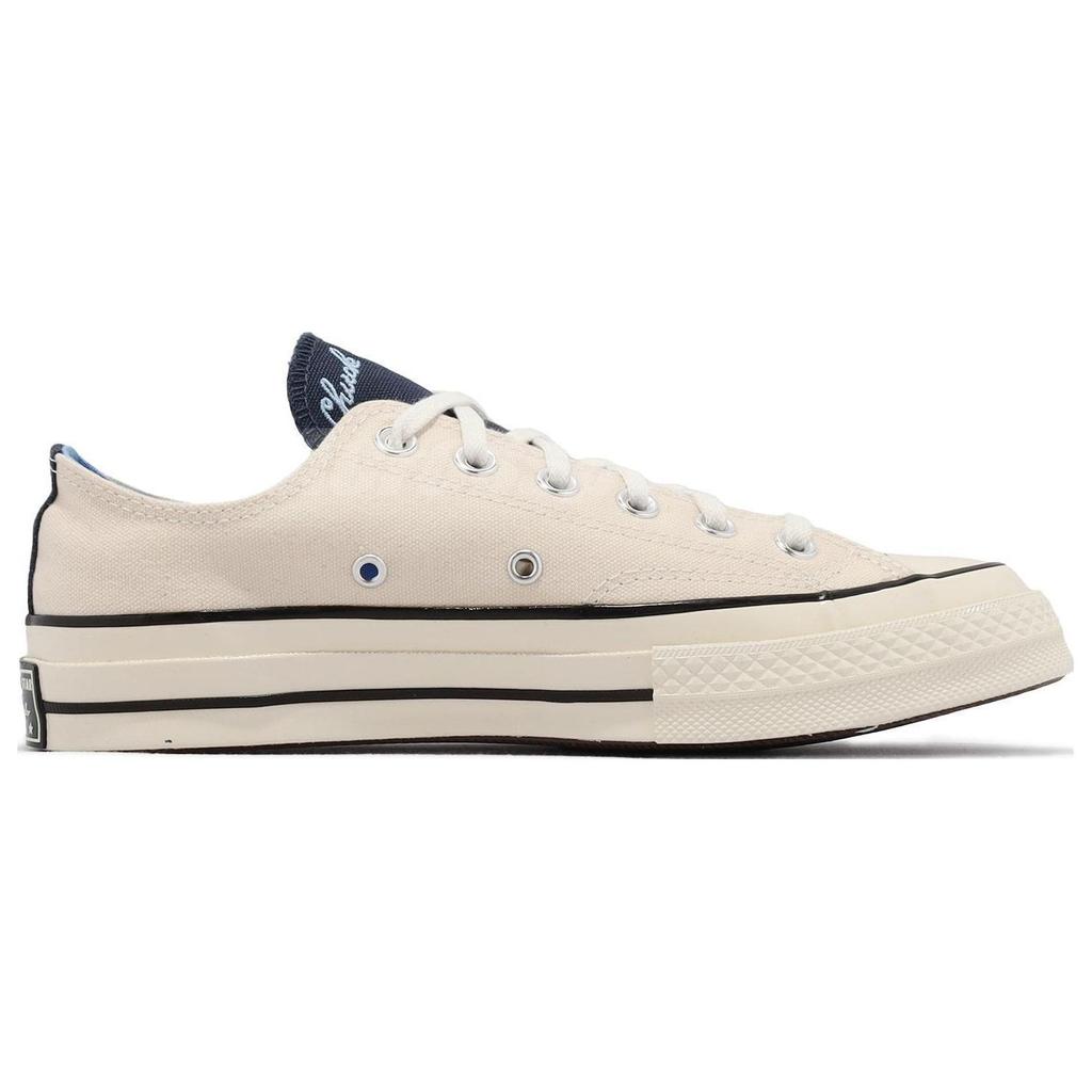 Converse Chuck 70 Low Letterman - кроссовки унисекс цвета натуральной слоновой кости кремовые A06203C
