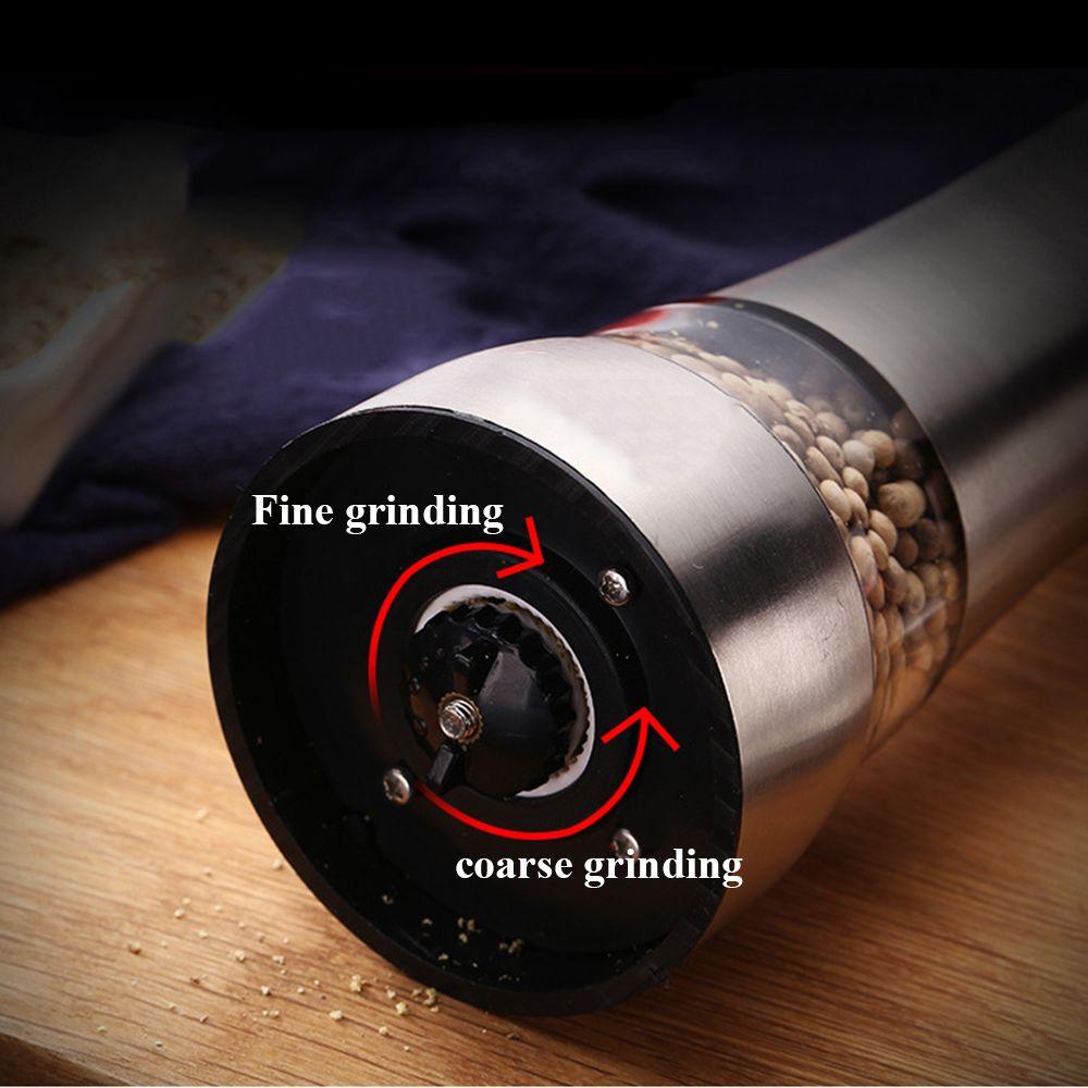 Ручные гаджеты из нержавеющей стали, измельчитель специй и трав, мельница для соли, кухонный инструмент, мельница для перца