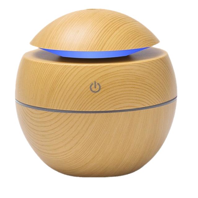 Мини-увлажнитель воздуха Usb ультразвуковой диффузор аромата под дерево 7 светодиодный светильник электрический диффузор эфирного масла для домашней ароматерапии