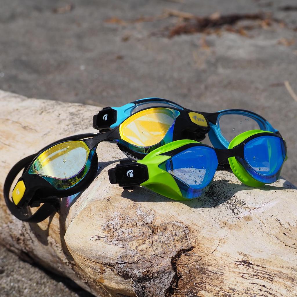 View V2000SAM CBDY DELFINA Плавательные очки Сделано для улицы Зеркальные Гоночные Очки с Fina и SWIPE Функцией Очки, Япония, Триатлоны, Подушка,