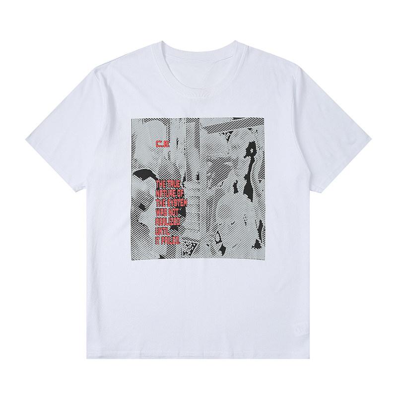 Summer 2026 Life Japanese Cavempt Trendy Brand Ce Shortsleeved Crossshaped Sunflowerprinted Unisex And Unisex Couple Tshirt