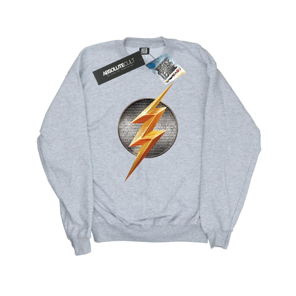 DC Comics Girls Justice League Movie Flash Emblem Sweatshirt