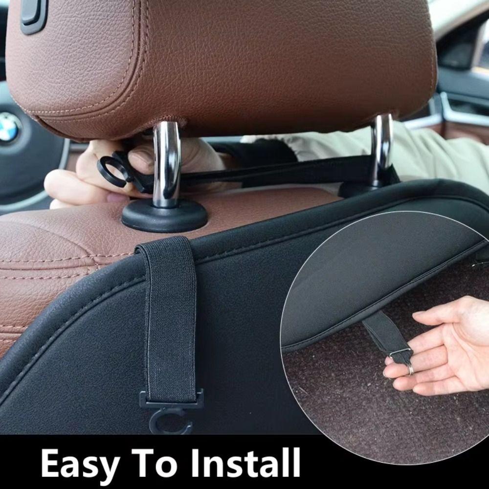 Waterproof Car Seat Backrest Protector Anti Slip Backrest Anti-kick Mat Children's Back Seat