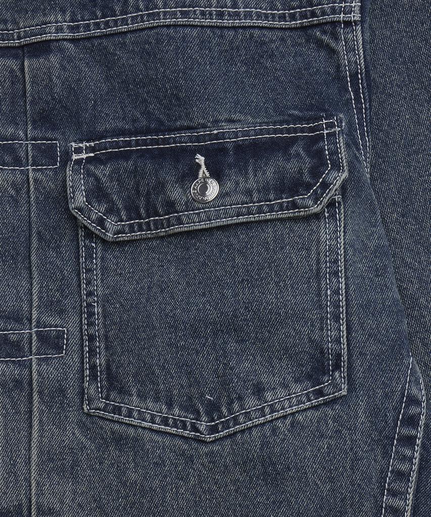 Aape Aapenow Detachable Hooded Denim Jacket - Blue / Aapljm7766Xxqblx