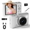 Digital camera can read content mobile phone 4K 50 million pixels 2.8 inch screen 16 times zoom autofocus close-up shooting timer built-in flash 32GB