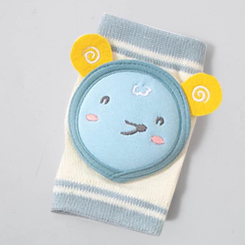 Дышащие наколенники с рисунком от падений для младенцев, малышей, мальчиков и девочек