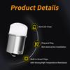 P21/5W BAY15D 1157 P21W BA15S 1156 Светодиодная Лампа 12В 3014 9СМД 6500К Белый Янтарный Автомобильные Стоп-сигналы Парковочные Заднего Хода Поворотники Поворотник 2