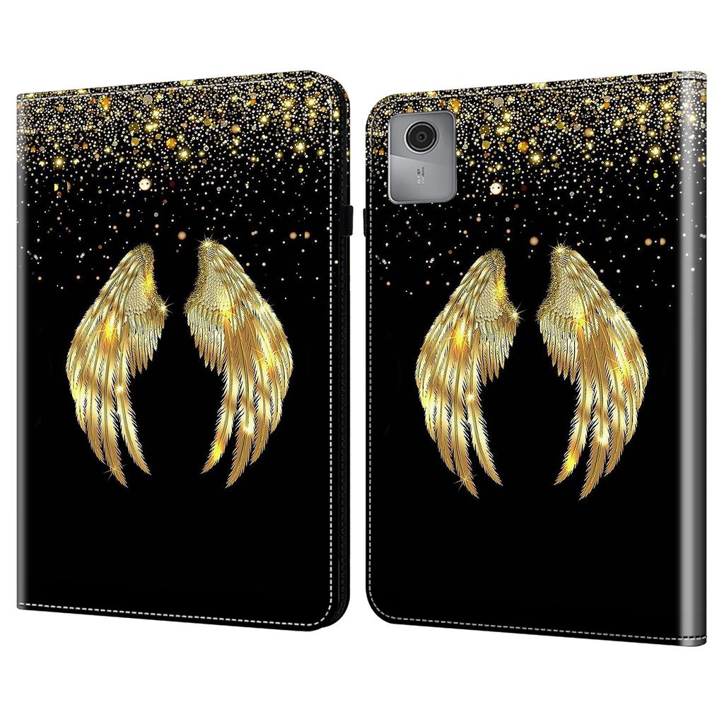 Для Lenovo Tab M11/Xiaoxin Pad 11 2024 Чехол Кожаная Обложка для Планшета с Держателем для Карт