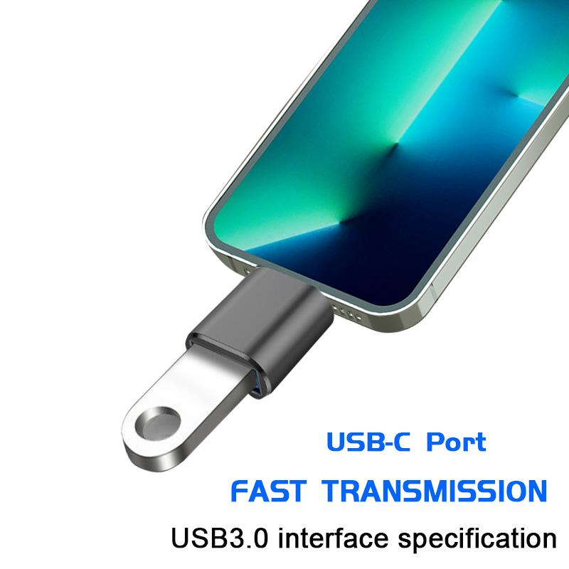 USB 3.0 OTG адаптер USB-C на USB A конвертер подходит для Macbook Samsung Xiaomi Huawei USB-C OTG коннектор