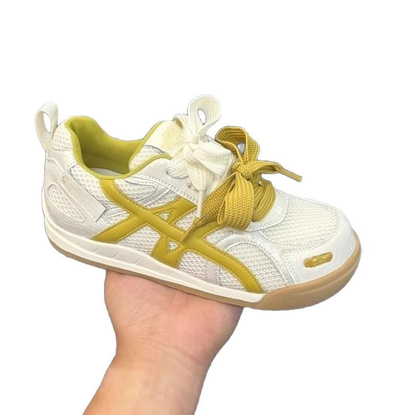 Популярные немецкие кроссовки на толстой подошве весна-лето 2025 новая модель с увеличением роста, ретро, повседневные, универсальные, с мягкой подошвой, легкие и удобные, как у Форреста Гампа