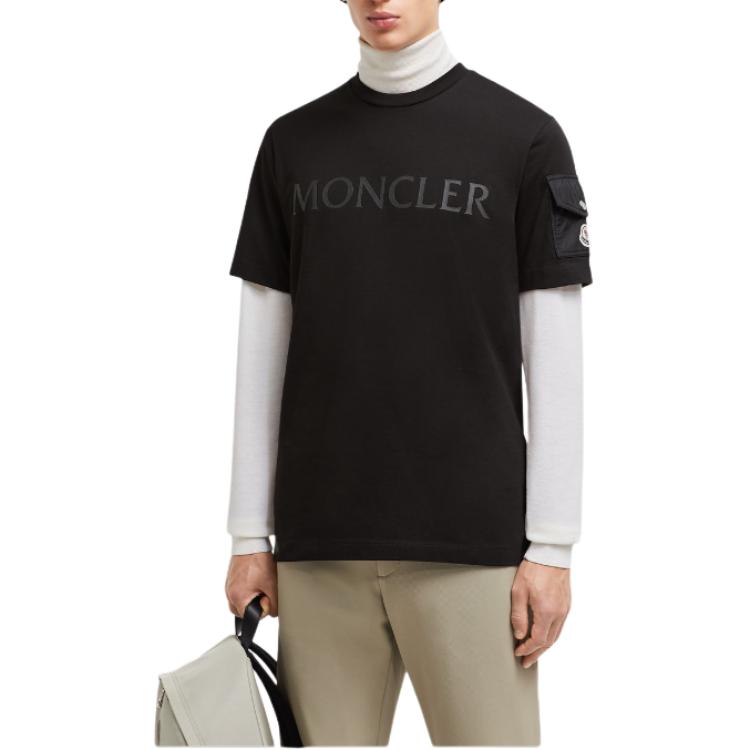 Moncler Logo-print Cotton T-shirt J20918C000238390T999