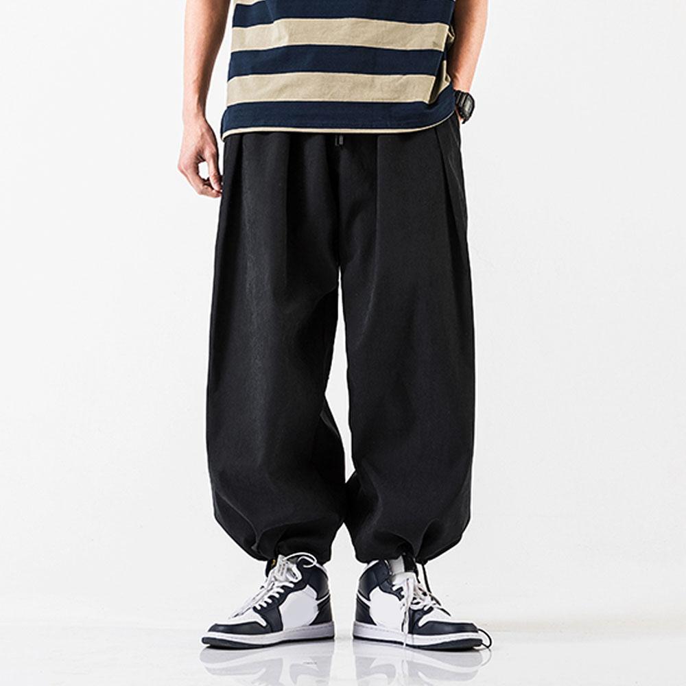 Уличная одежда Шаровары Мужские мешковатые беговые шаровары Комбинезоны Спортивные штаны Негабаритные повседневные широкие брюки Бегуны Мужские брюки