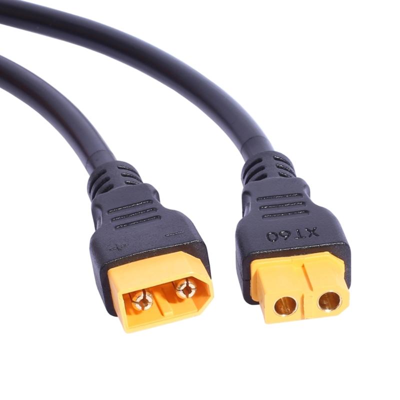 XT60 Male to 5.5x2.1mm/5.5x2.5mm Male/Female XT60 Connector XT60 Adapter for Outdoor Power Cords Solar Batteries