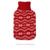 Hot Water Bottle Protective Cover, Winter Plush Cover, Cartoon Cloth Cover, Hand and Foot Warmer, Water-Filled Hot Water Bottle, Knitted Cover