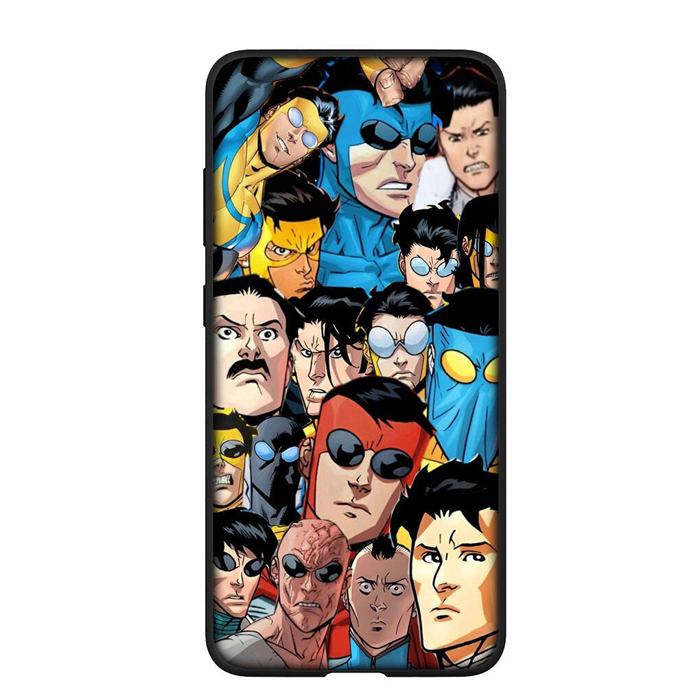 Phone Case for iPhone 17 16 15 Xiaomi Poco F8 F7 X7 X6 M8 C85 C75 C71 Redmi Note 14 13 11 12 Pro Max A4 A3 14C 13C 15C Wallpaper I-Invincibles Collage
