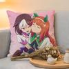 Cushion Cover  Linen  SkinFriendly Soft Decorative Case For Sofa Home Decor Uma Musume Pretty Derby Pillow cover