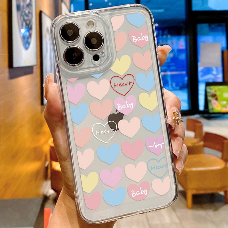Модный цветочный чехол для телефона iPhone 16 15 14 Pro Max 13 12 11 ударопрочный силиконовый чехол прозрачный чехол