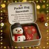 Yousheng Christmas Pocket Hug Gift Handmade Felt Doll In A Box Little Pocket Hug with Gift Card Thoughtful Gift for Friends Family