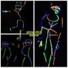 Colorful Fluorescent Dance Accessories: Luminous Sticks, Cheering Props, Stickman Glasses
