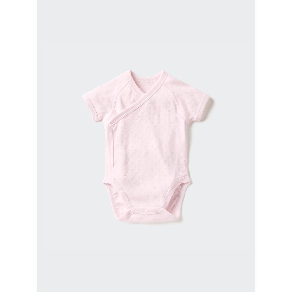 Uniqlo Боди Bn с коротким рукавом 1p Pointel 60 см