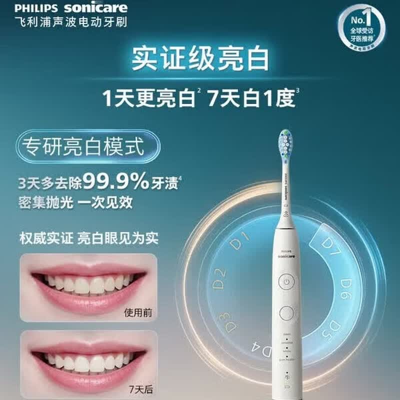Philips Звуковая электрическая зубная щетка серии DiamondClean Pro, вилка CN (адаптер в комплекте)