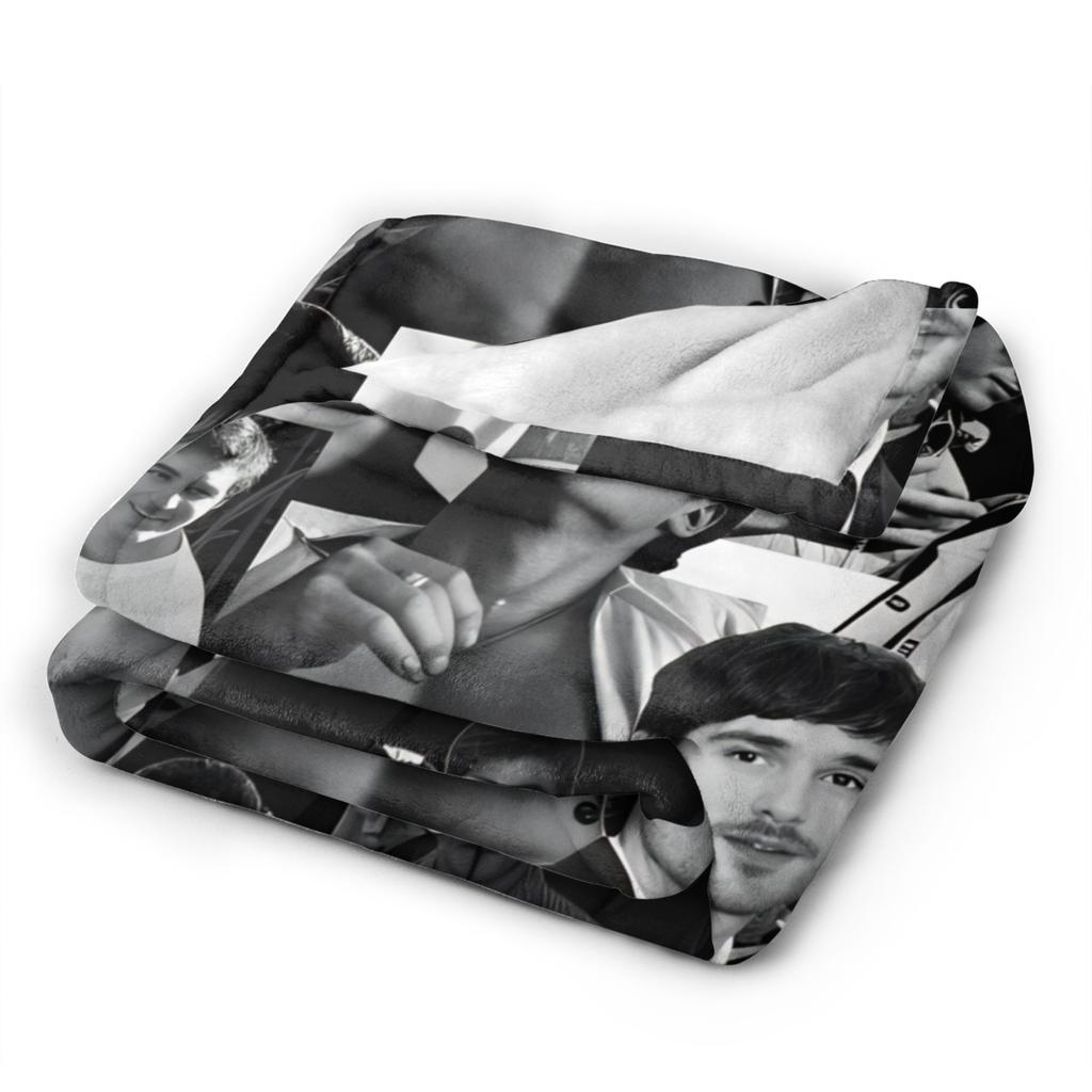 Jacob Elordi Blankets Quality Soft Warm  Throw Blanket Winter Travel Office Couch Bed Print Bedspread