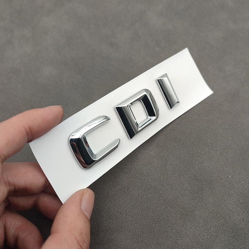 3d ABS Chrome Black Logo C220 Emblem Letters MHJTS Car Trunk Badge For W204 W205 C 220 C220 Sticker Accessories