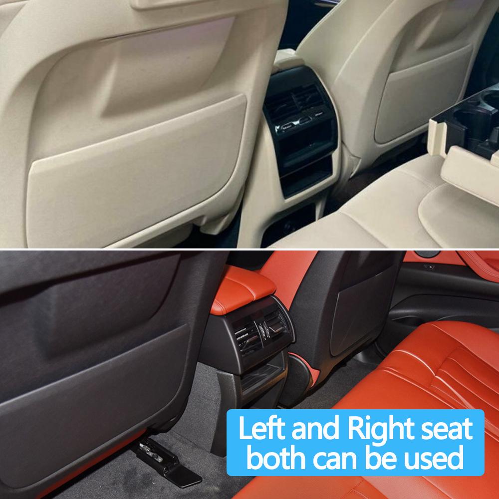 Кожаный карман для хранения спинки левого и правого сиденья автомобиля для BMW X5 X6 X7 G05 G06 G07 2022