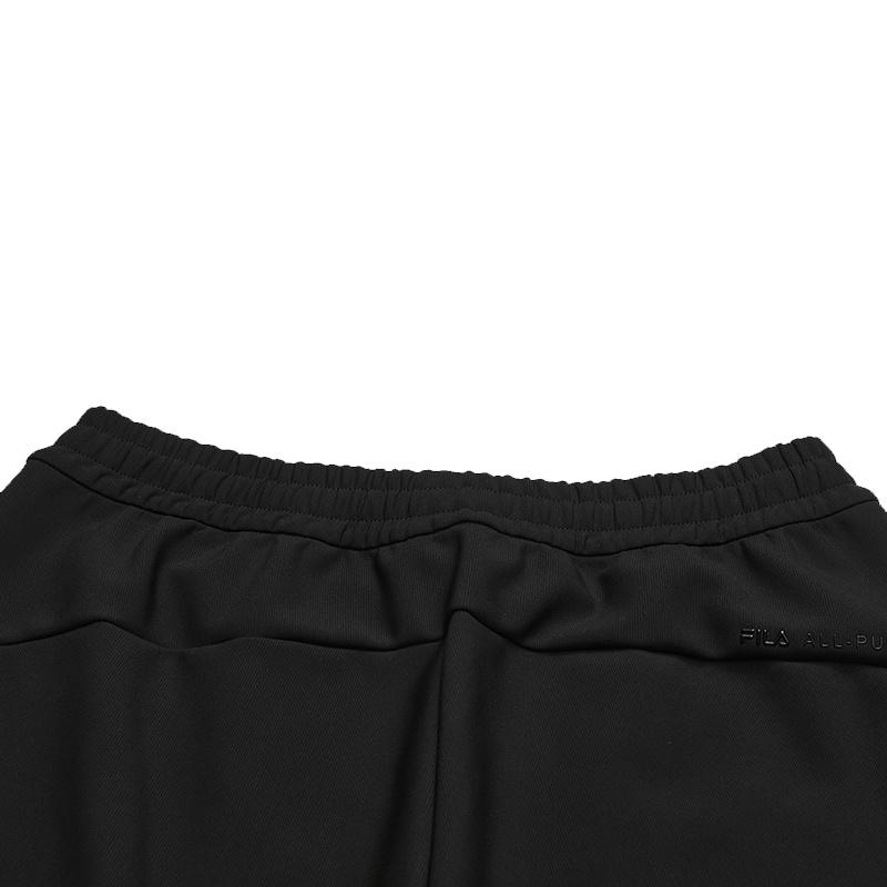 Fila А.П.. Динамичная мода Простые однотонные Повседневные для ежедневных тренировок Универсальные Удобные Вязаные спортивные брюки Мужские брюки Глубокий черный A61M541604FBK