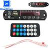 DC 12V Bluetooth 5.0 Car Kit  Mp3 Decoder Board USB TF FM Radio Module Color Screen MP3 Player with Remote Control