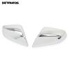 For Tesla Model S 2014-2017 2018   Carbon Fiber Rearview Side Mirror Cover Trim Protection Cap Accessories Car Styling