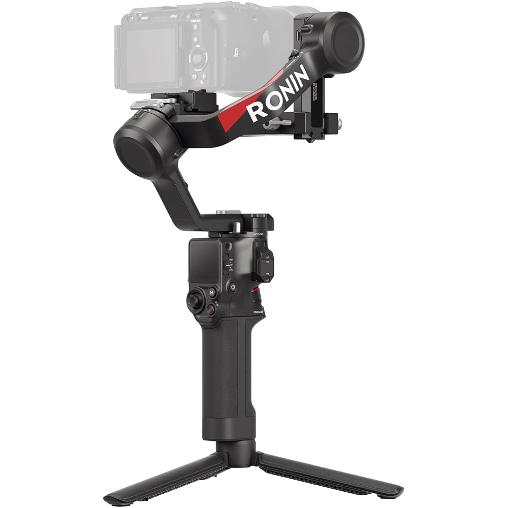 DJI RS 4 3-Axis Stabilizer for DSLR and Mirrorless Cameras: Compatible with Canon/Sony/Panasonic/Nikon/Fujifilm cameras. Features native support for 2
