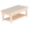 1:12 Miniature Doll House Coffee Table Furniture Wooden Mini Dining Table Toy