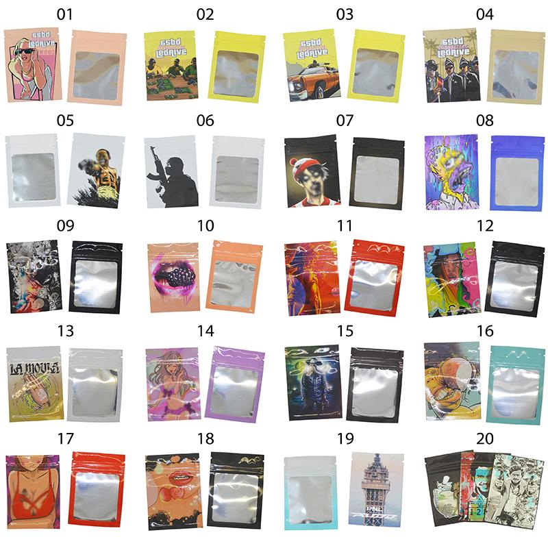 10 шт. самозапечатывающиеся пакеты, закрывающиеся маленькие конфеты, брелки, капсулы, упаковочные пакеты на молнии