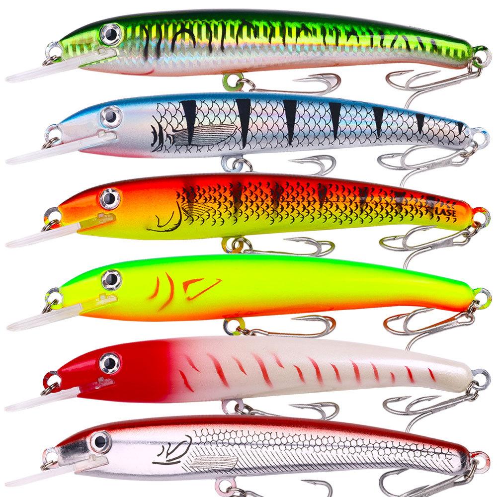 Длиннозабрасываемый Глубоководный Минноу Lua Lure 30г 44г Морская Рыбалка Пресноводная Все Виды ABS Жесткая Приманка Бионическая Искусственная Рыболовная Приманка